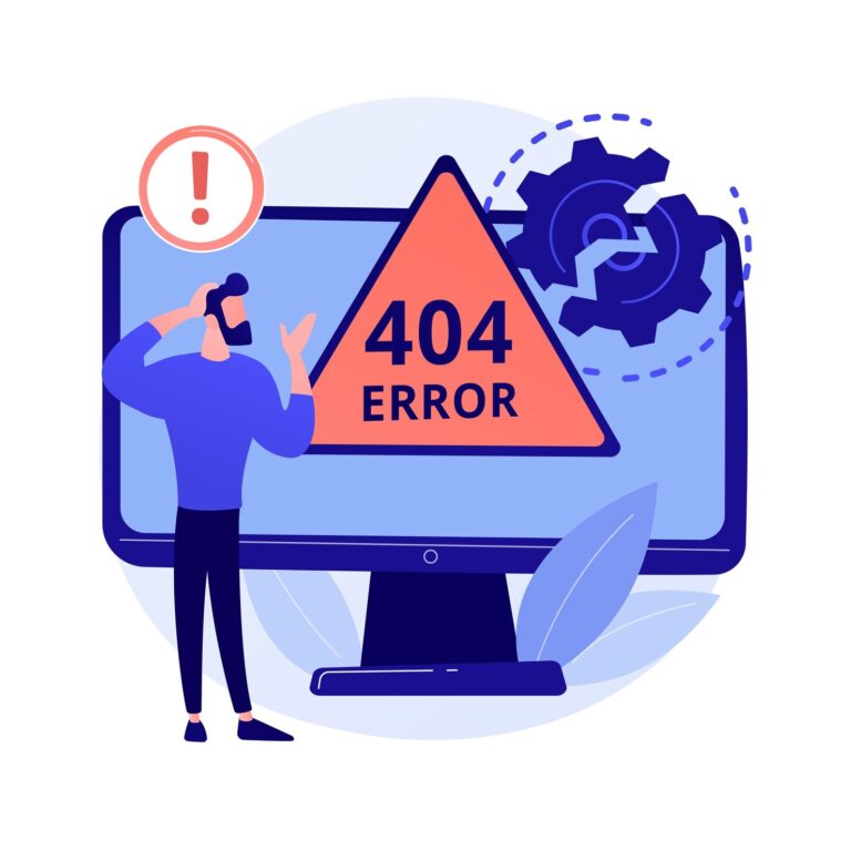 404 error abstract concept illustration 335657 2243